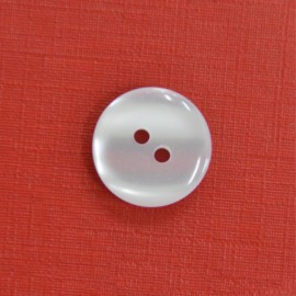 Botón con dos agujeros Blanco mod.1002 (100 uds)